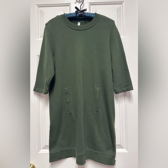 Fabletics Elena 3/4 Sleeve Mini Dress with pockets. Size M - Picture 4 of 13